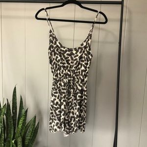 Pineapple print Keyhole Double lined bottom Romper